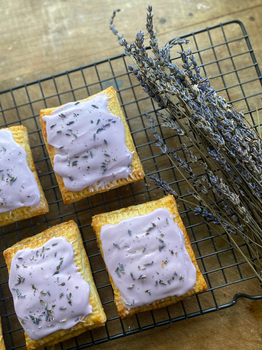 Blueberry Lavender "Pop Tarts"